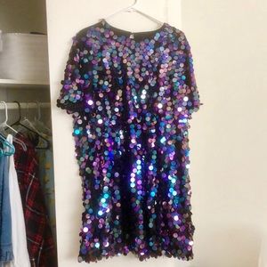 Missguided Sequin Dress